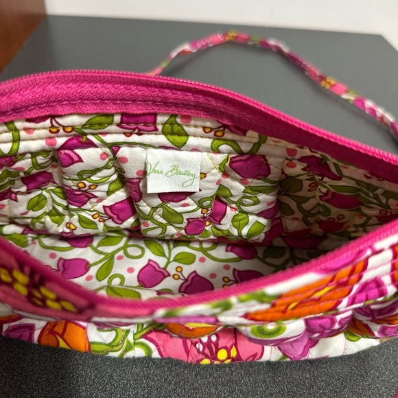 Vera Bradley Multicolor Pink Floral Crossbody Purse - Picture 3 of 6